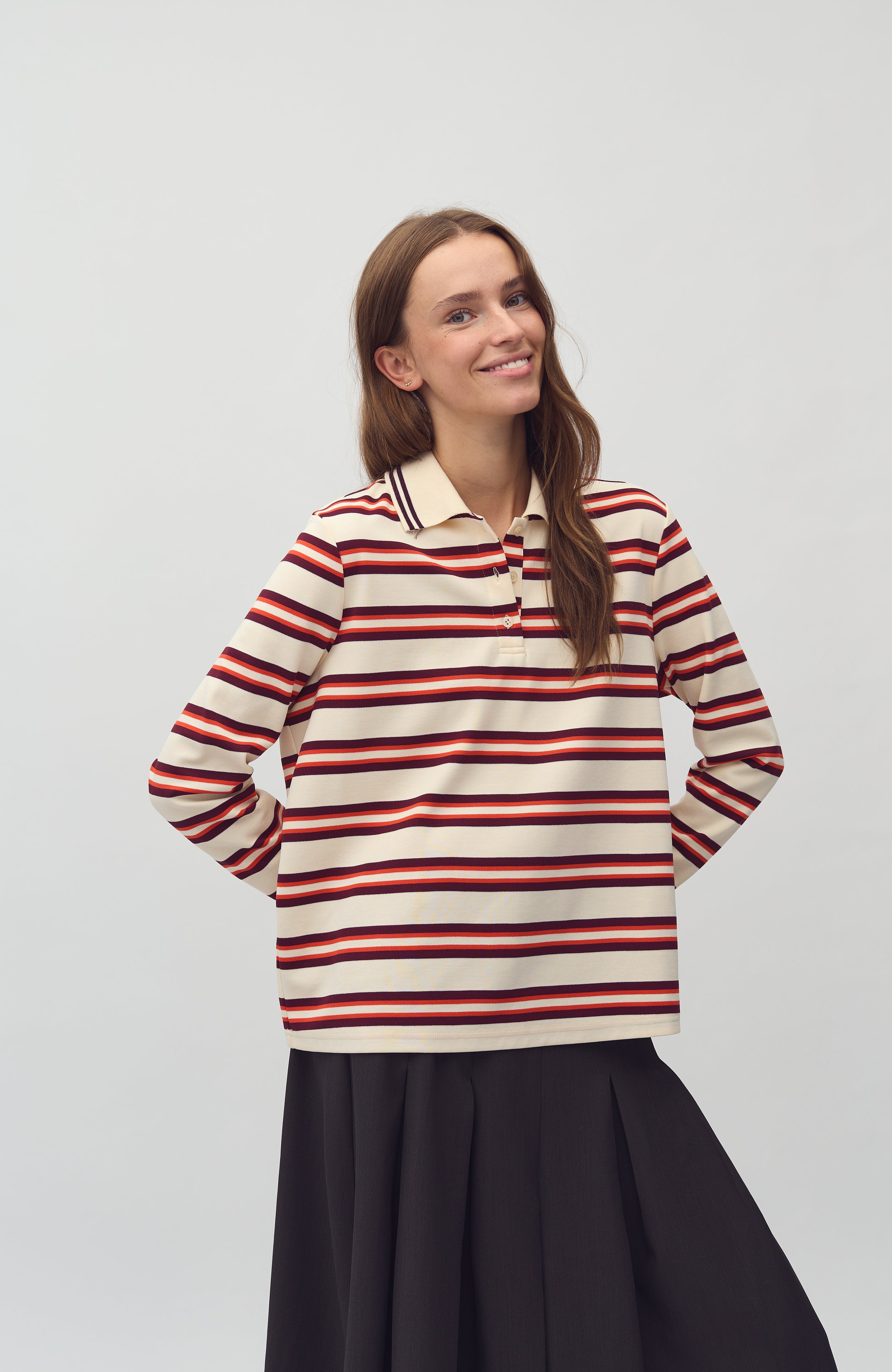 Polla-M_Spring Stripe_Model_