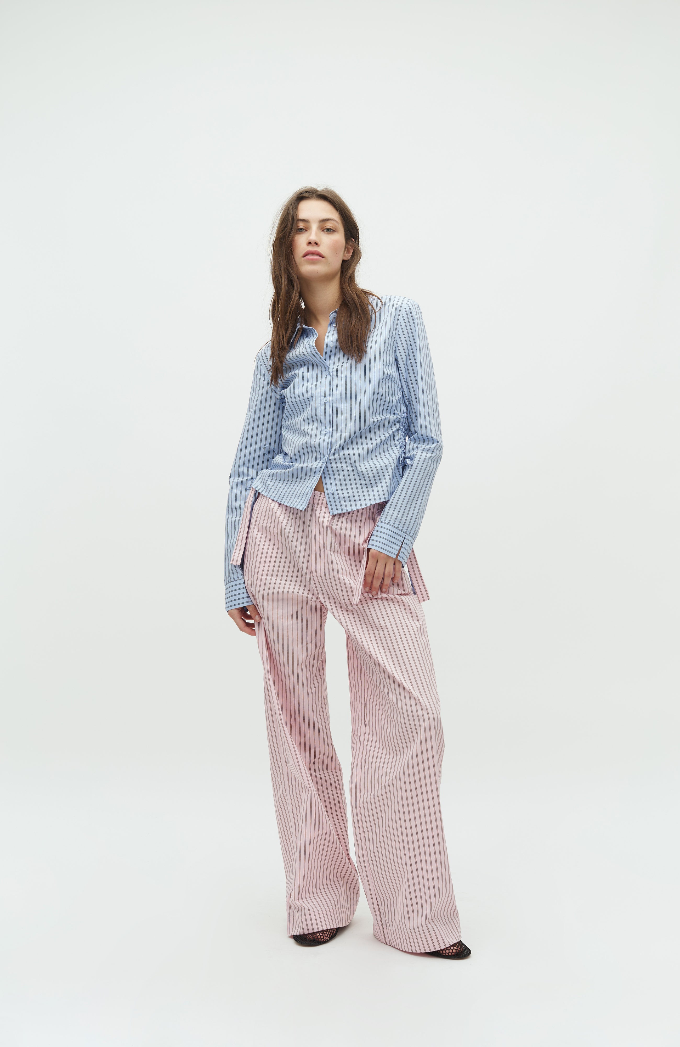 Irna-M_Light Pink Stripe_Model_3