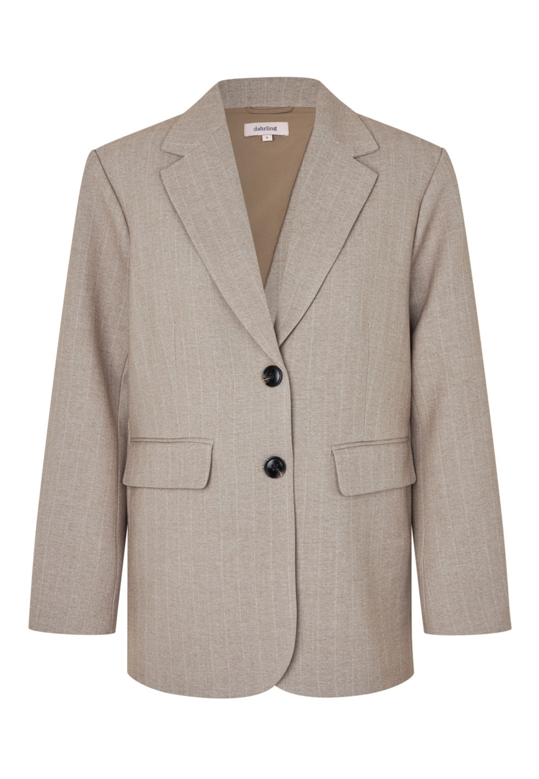 167440 Sariella Button Blazer_SAND_Packshot_0