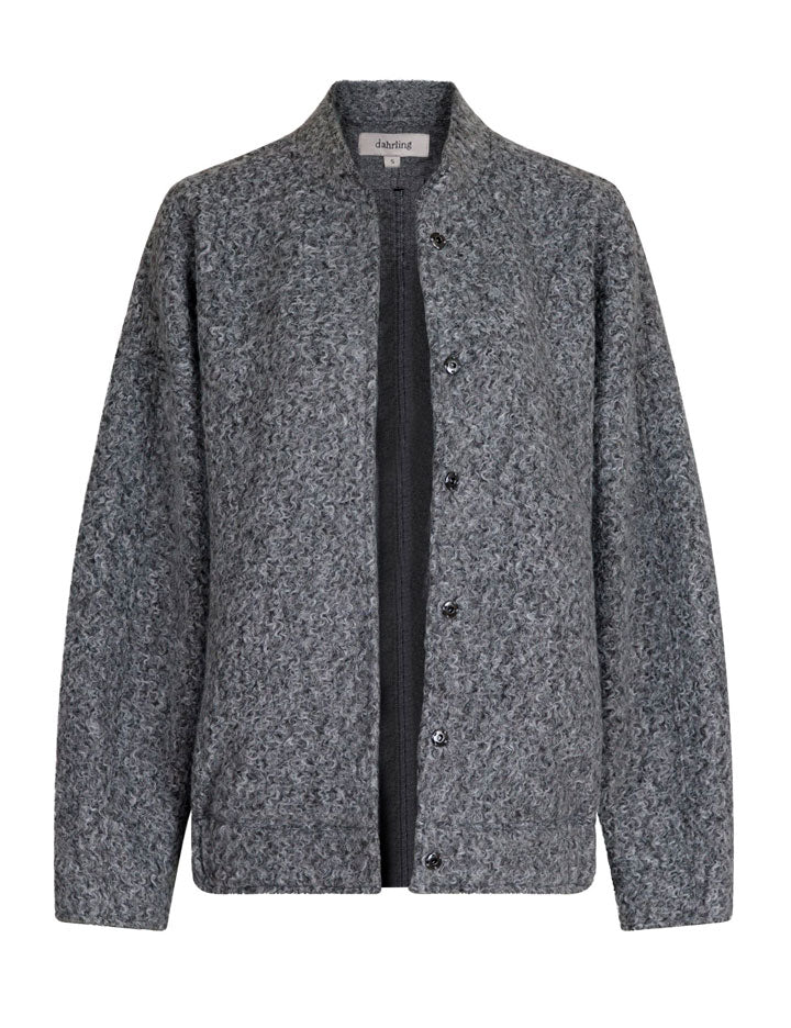 160743 Mille Bomber Jacket_DARK GREY MELANGE_Packshot_0