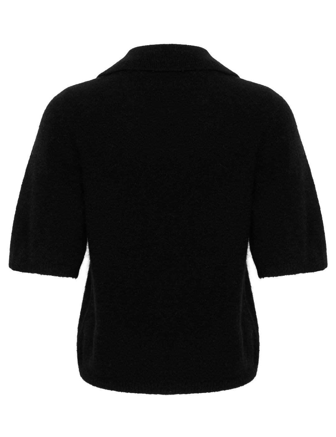 10910035 GZalpha ss polo pullover_Black_Packshot_1