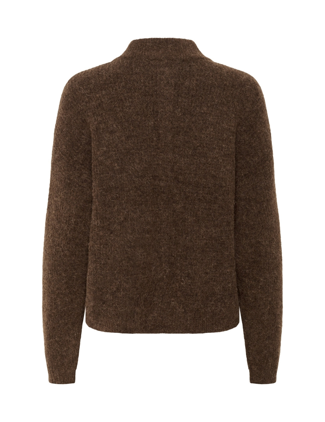 10906463 AlphaGZ short cardigan_Buff MÚlange_Packshot_1
