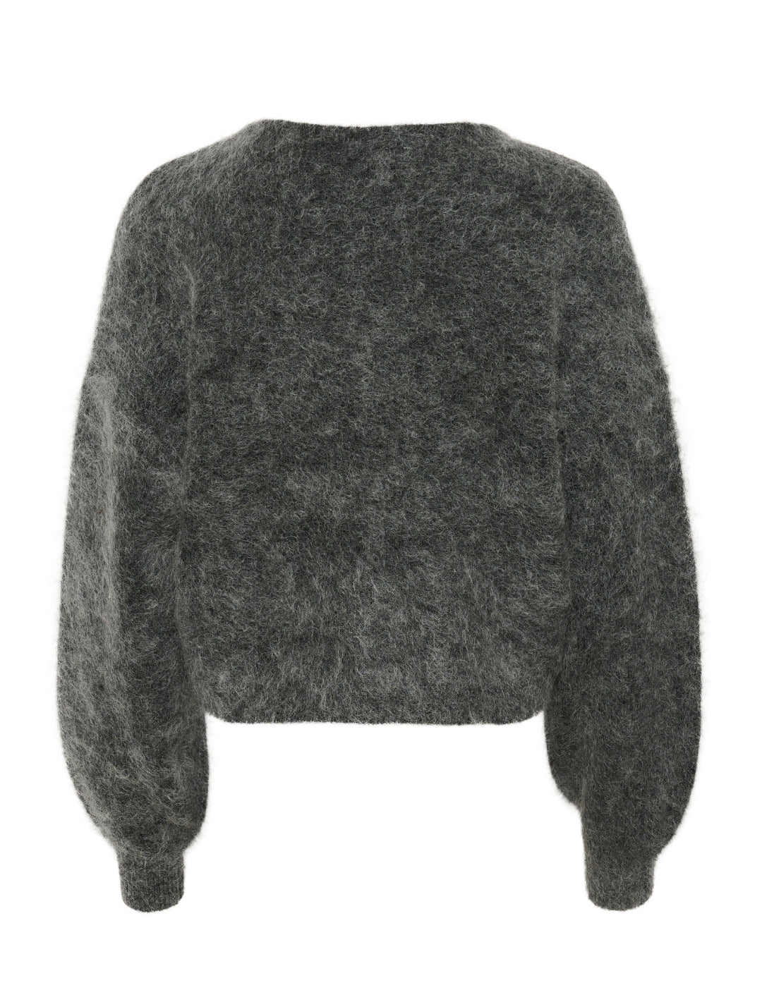 10910475 GZdebbie V cardigan NOOS_Charcoal melange_Packshot_1