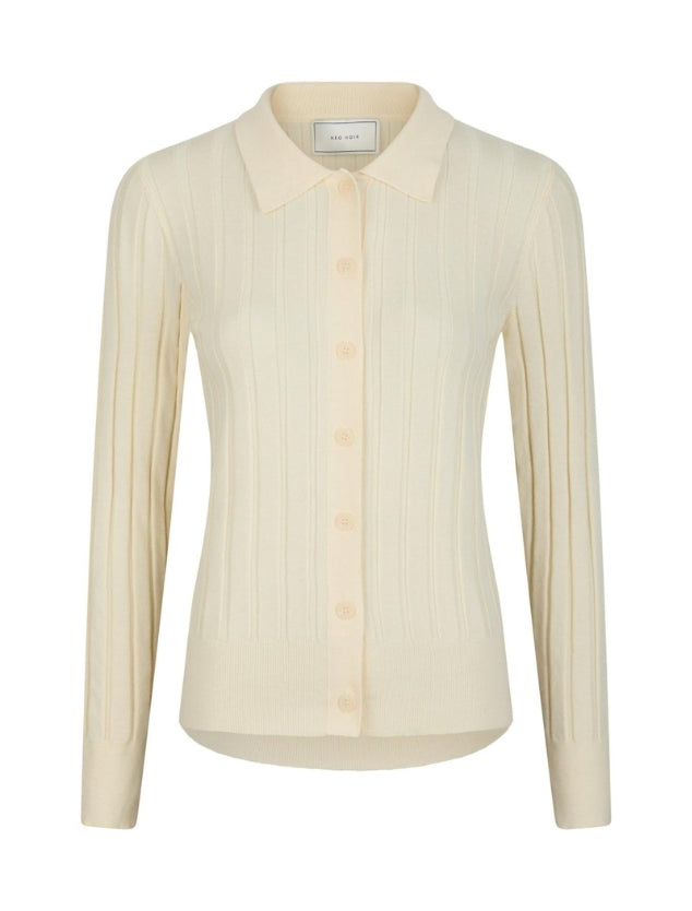 164579 Rio Solid Knit Cardigan_Light Yellow_Packshot_0