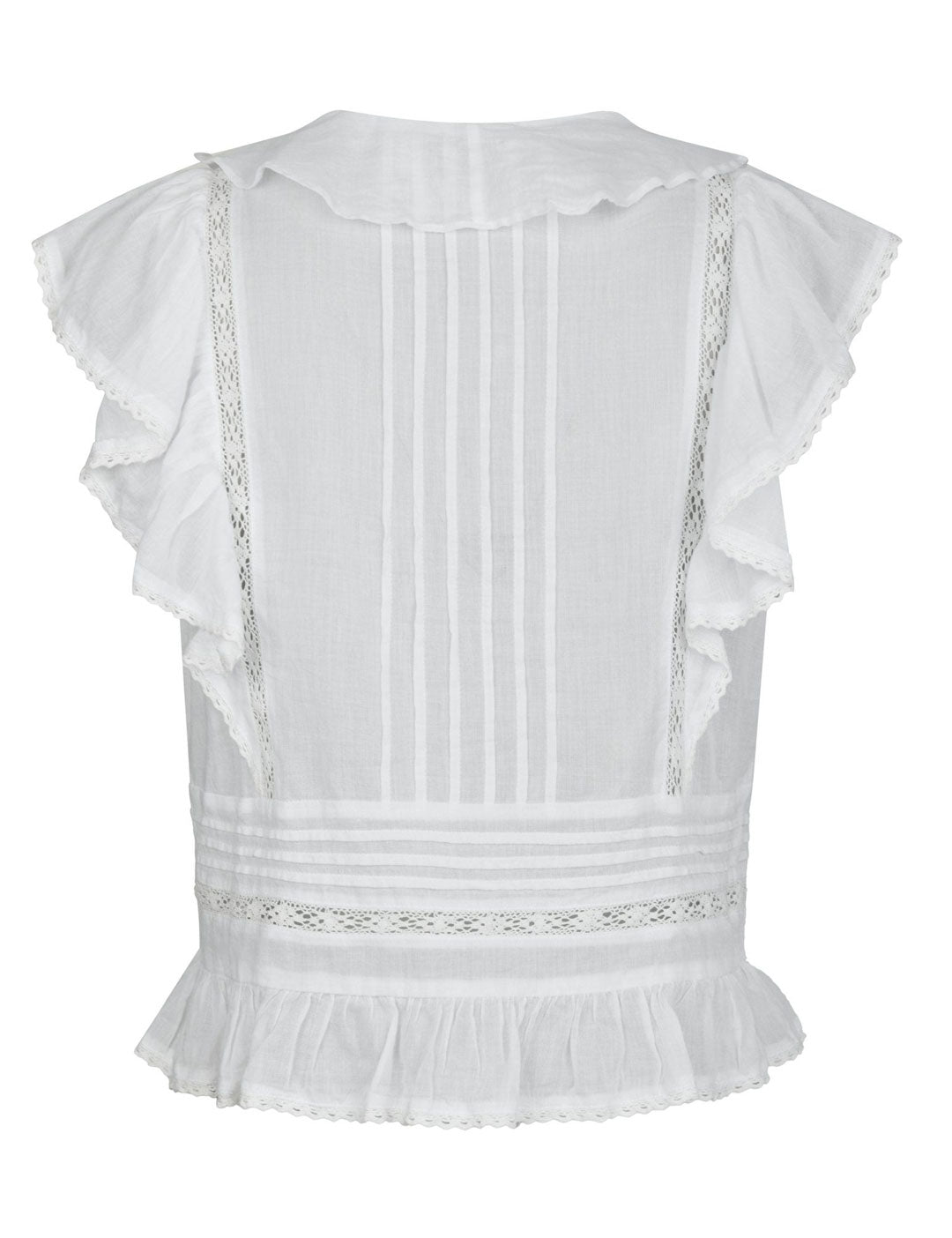 166234 Petali S Voile Top_White_Packshot_1