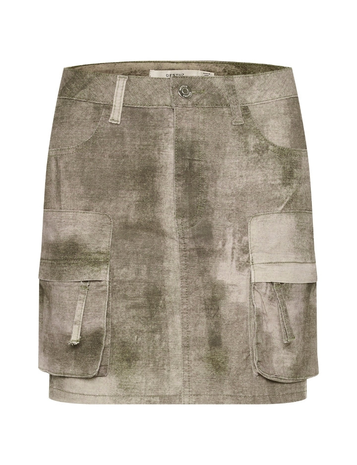10910155 GZemelen HW mini skirt_Silver sage denim_Packshot_0
