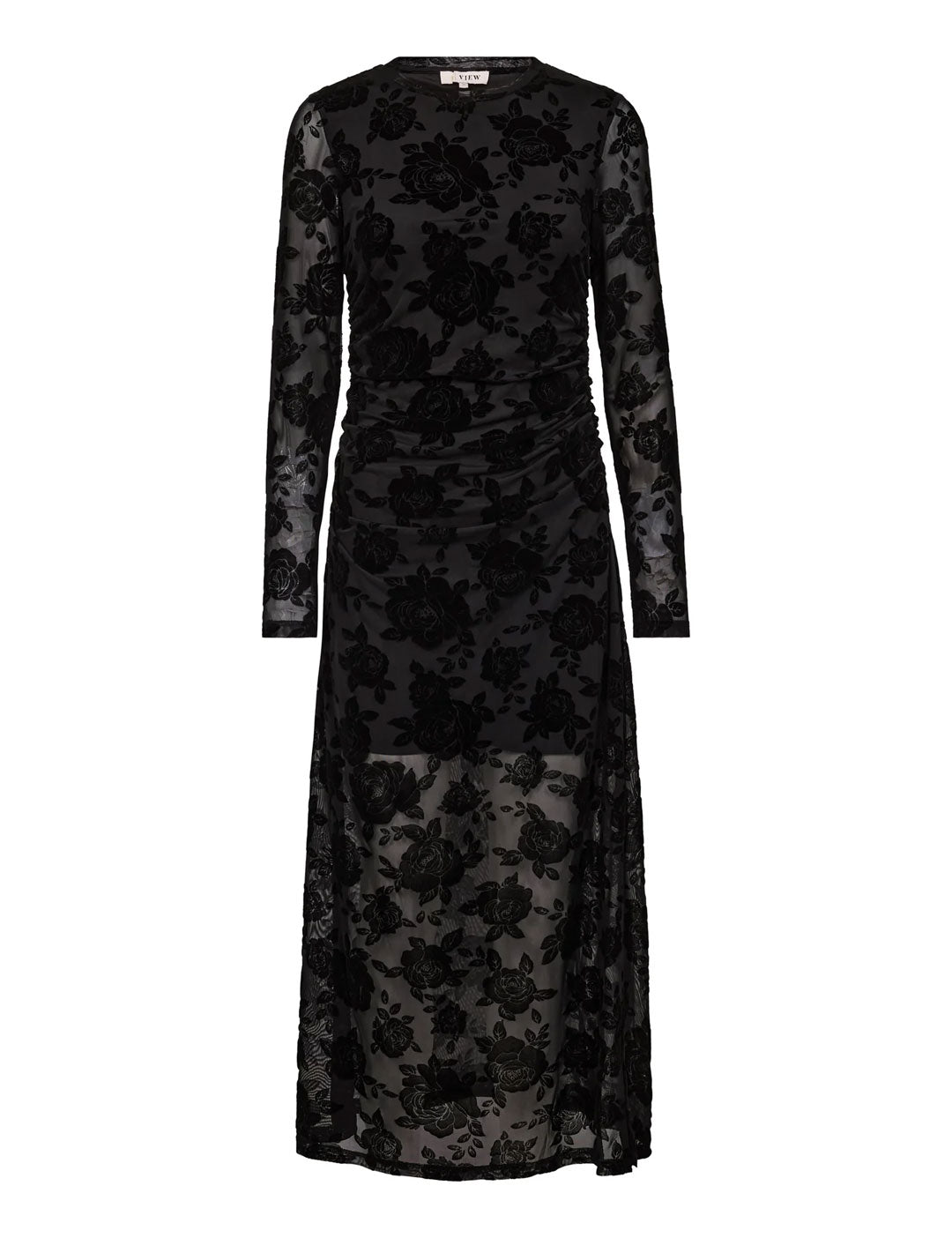 AV7001 Claudine dress_999 Black_Packshot_0
