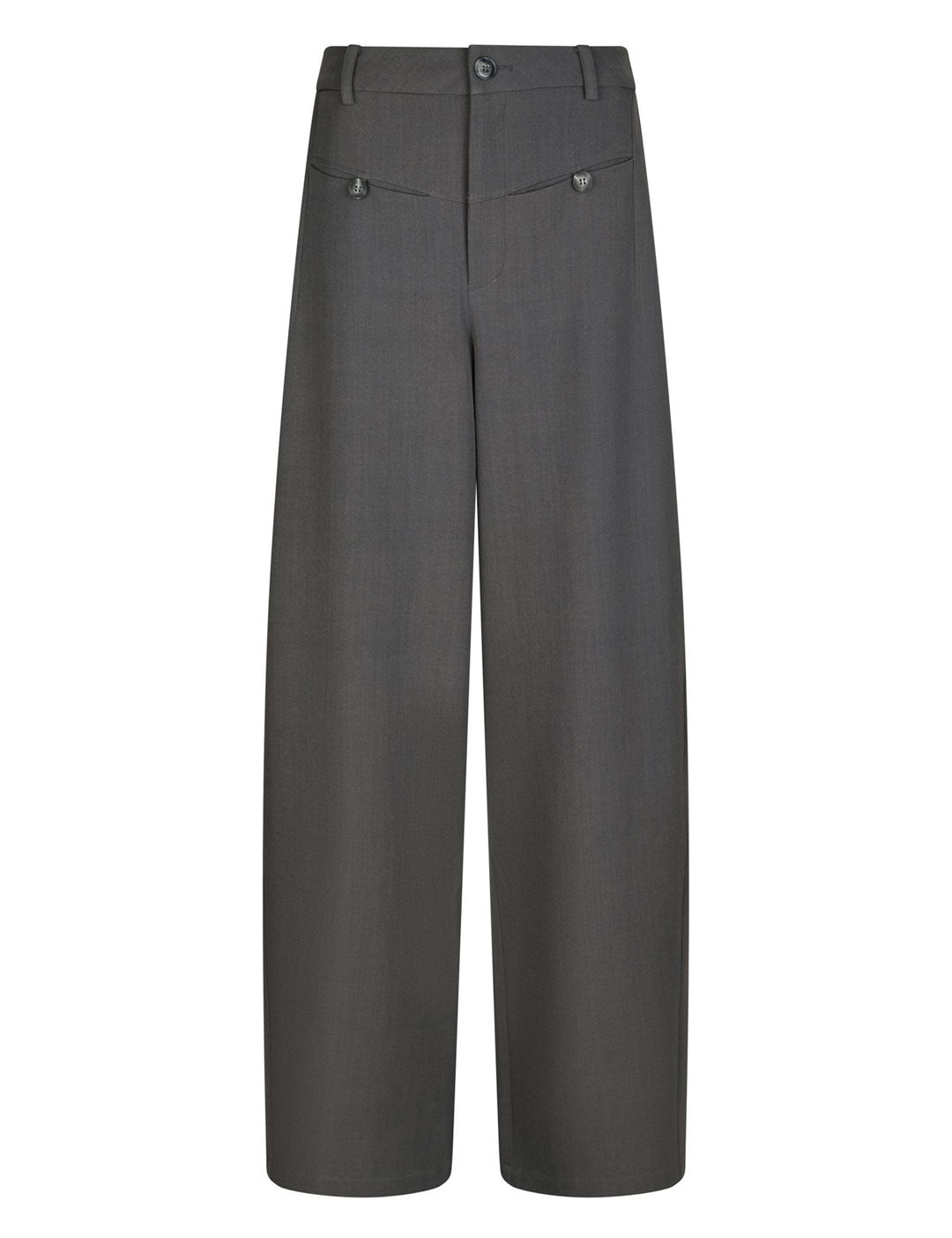 165999 Massie Structure Pants_DARK GREY MELANGE_Packshot_0