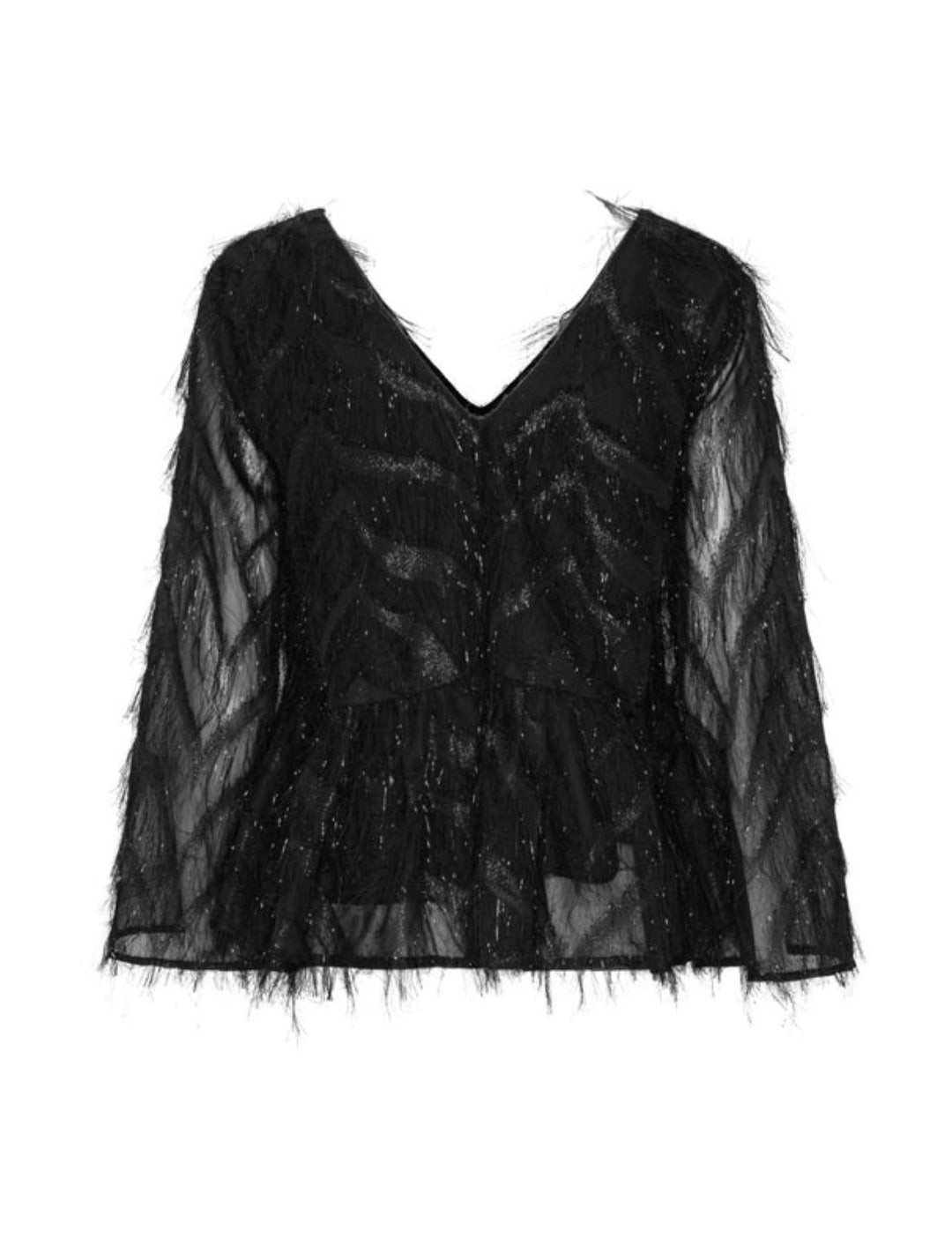 AV4258 Elina new blouse_999 Black_Packshot_1