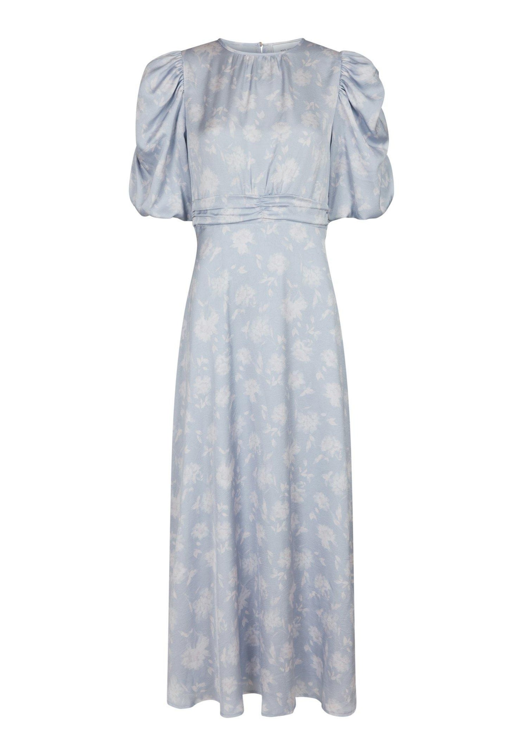 167902 Kikka Faded Flower Dress_Light Blue_Packshot_0