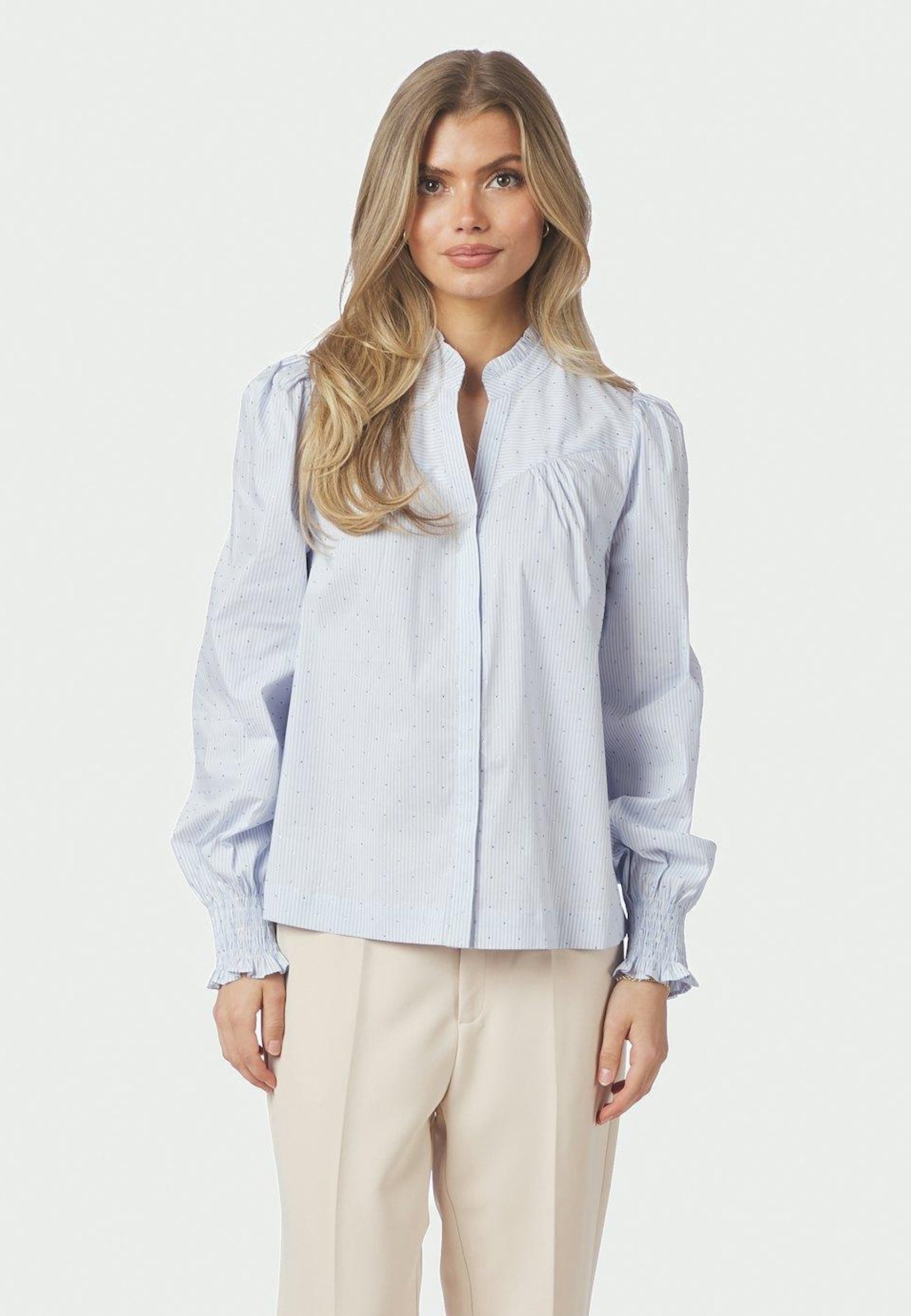 167292 Astrida Stripe Stone Blouse_Light Blue_Model_0