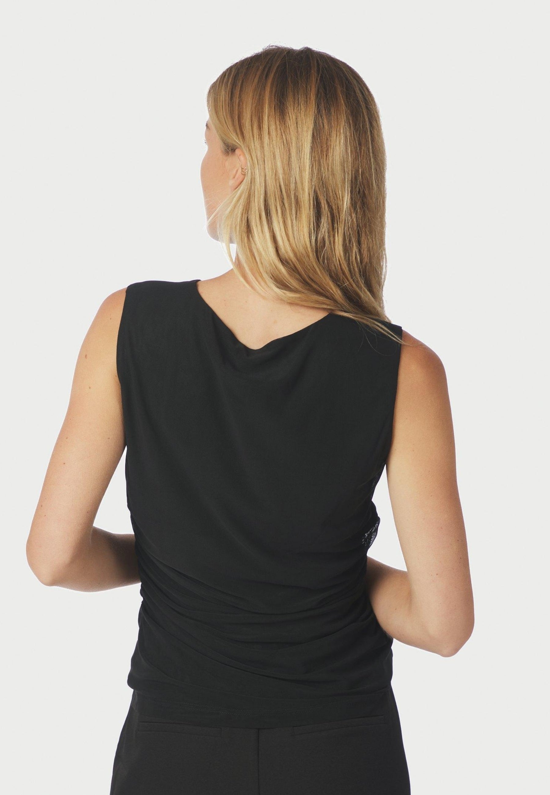 166340 Liblana Mesh Top_Black_Model_3