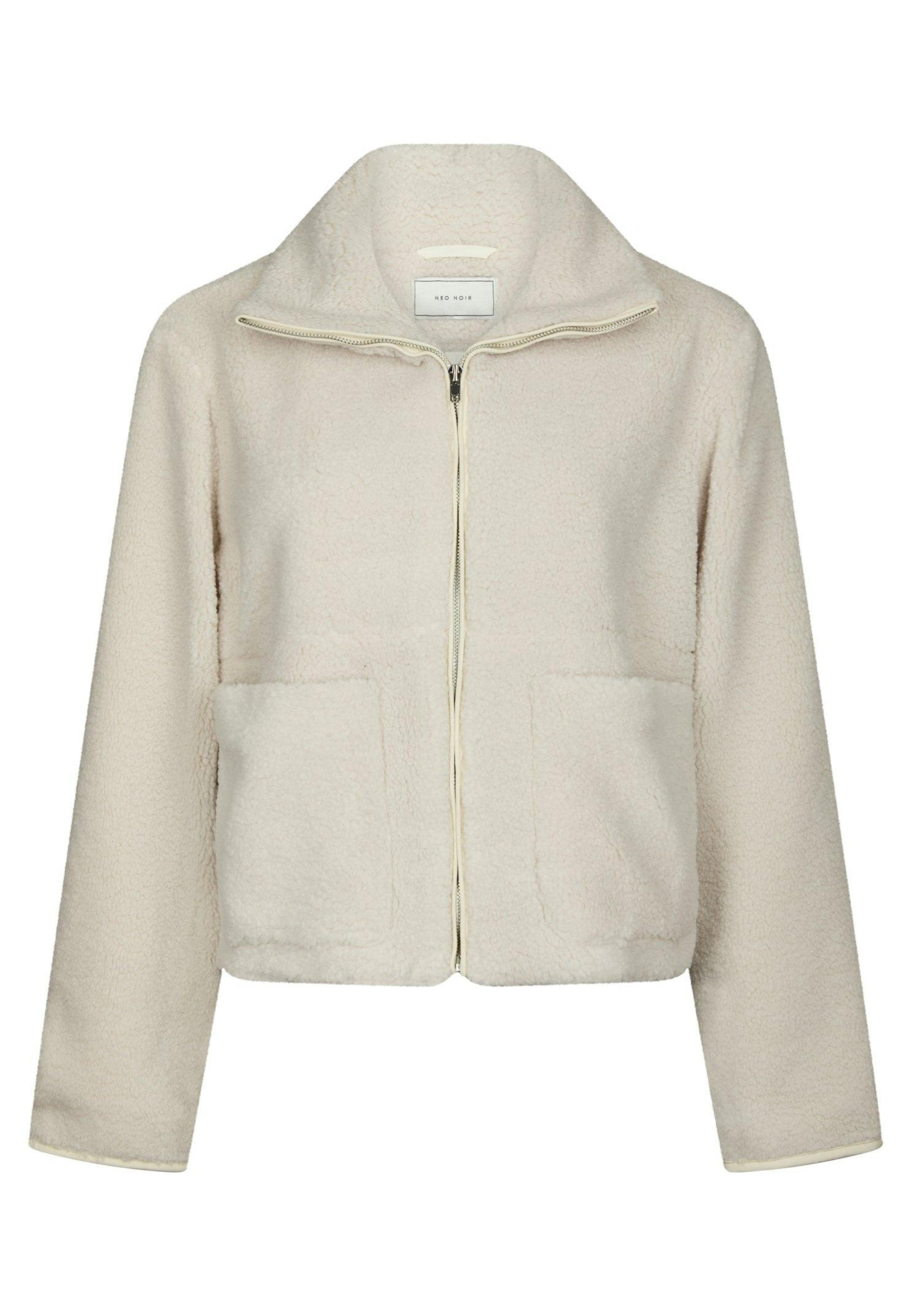 164602 Effa Teddy Jacket_Ivory/Ivory_Packshot_0