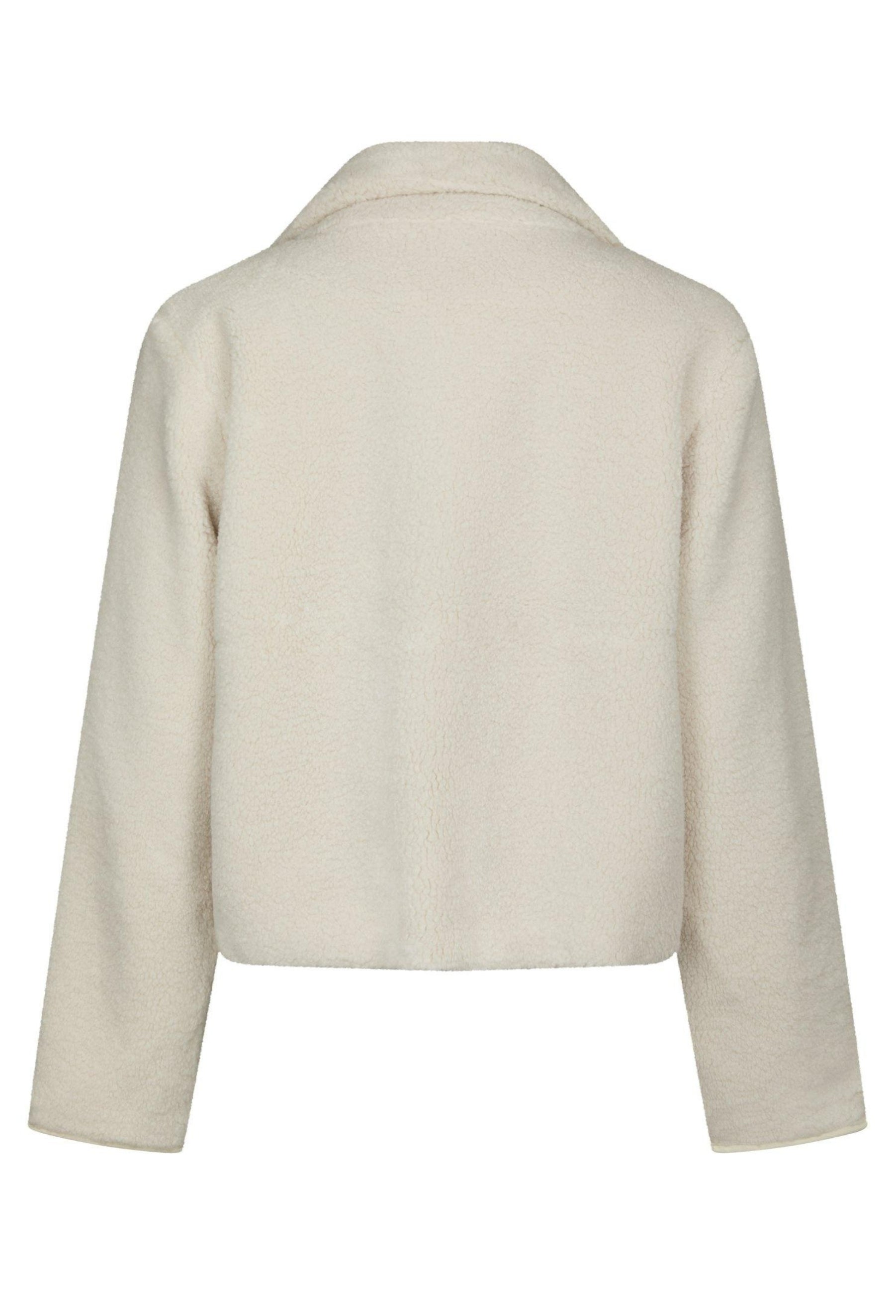 164602 Effa Teddy Jacket_Ivory/Ivory_Packshot_1