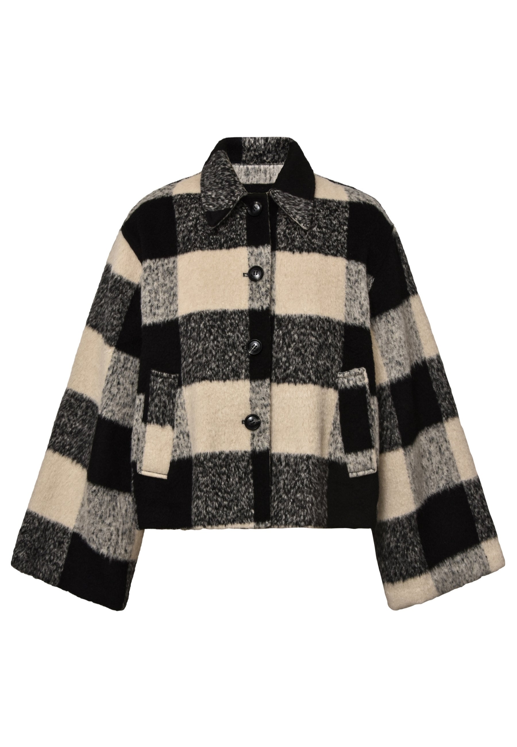 Zora-G_Black Beige Check_Packshot_0