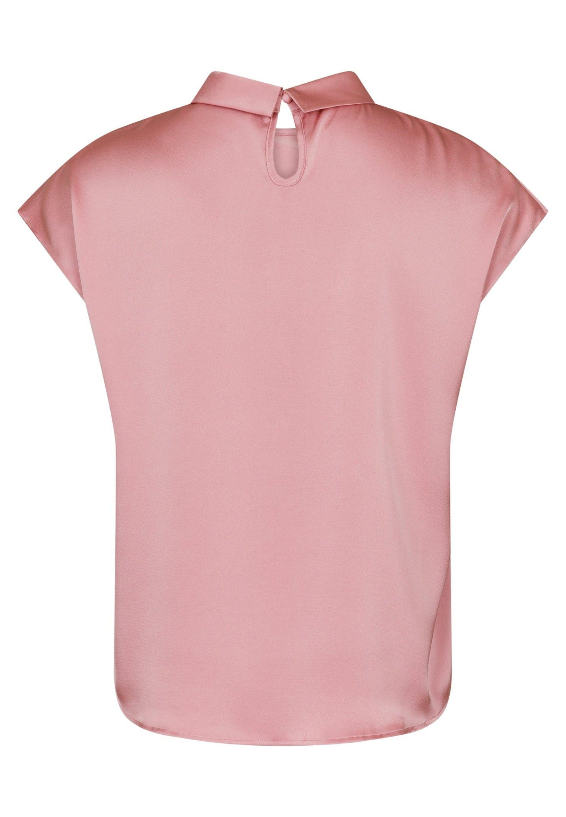 160990 Fleur Drapy Satin Blouse_Light Pink_Packshot_1