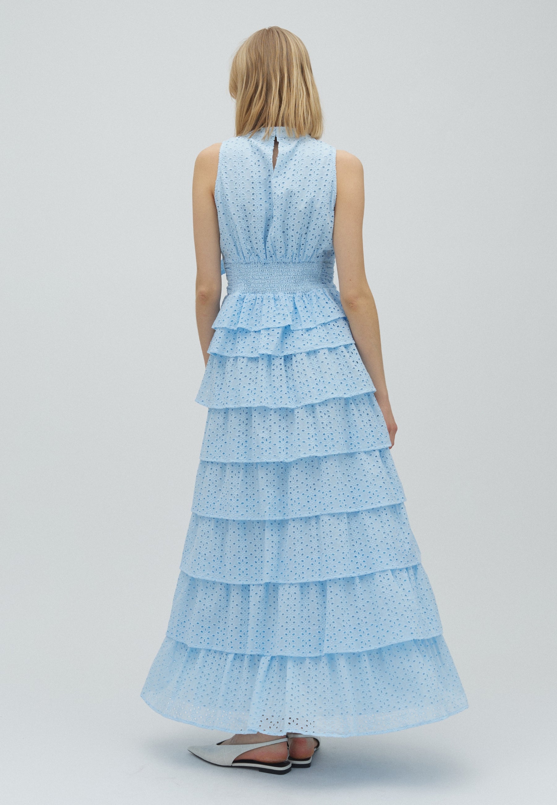 169162 Lorris Emb Skirt_Light Blue_Model_1