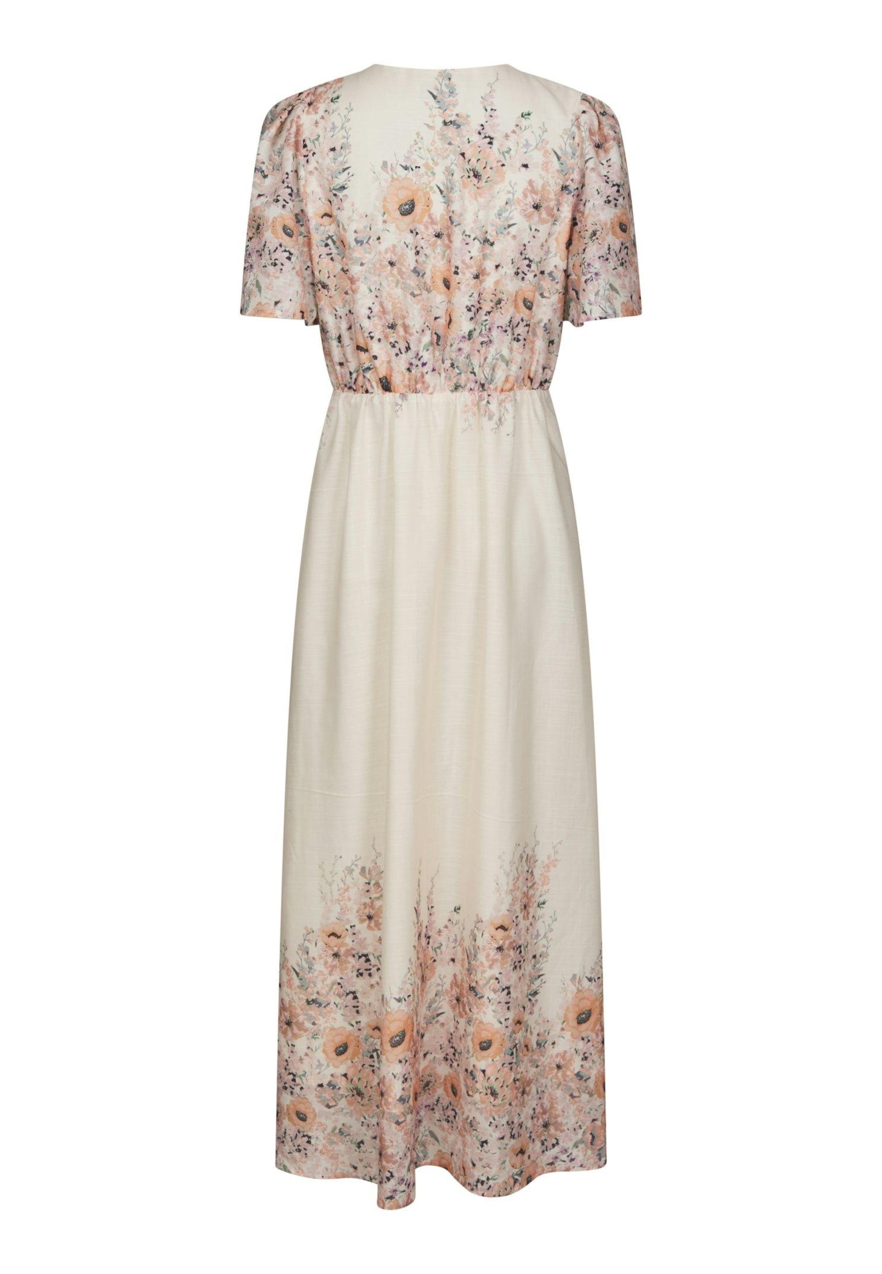 166177 Serna Flower Print Dress_Burned Powder_Packshot_1