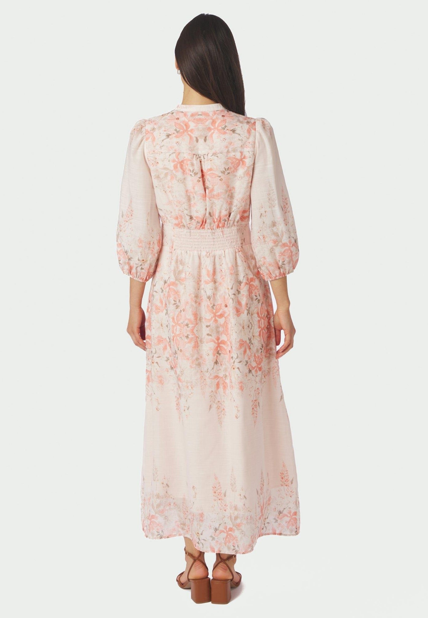 168140 Stellar Blooming Dress_Misty Rose_Model_2