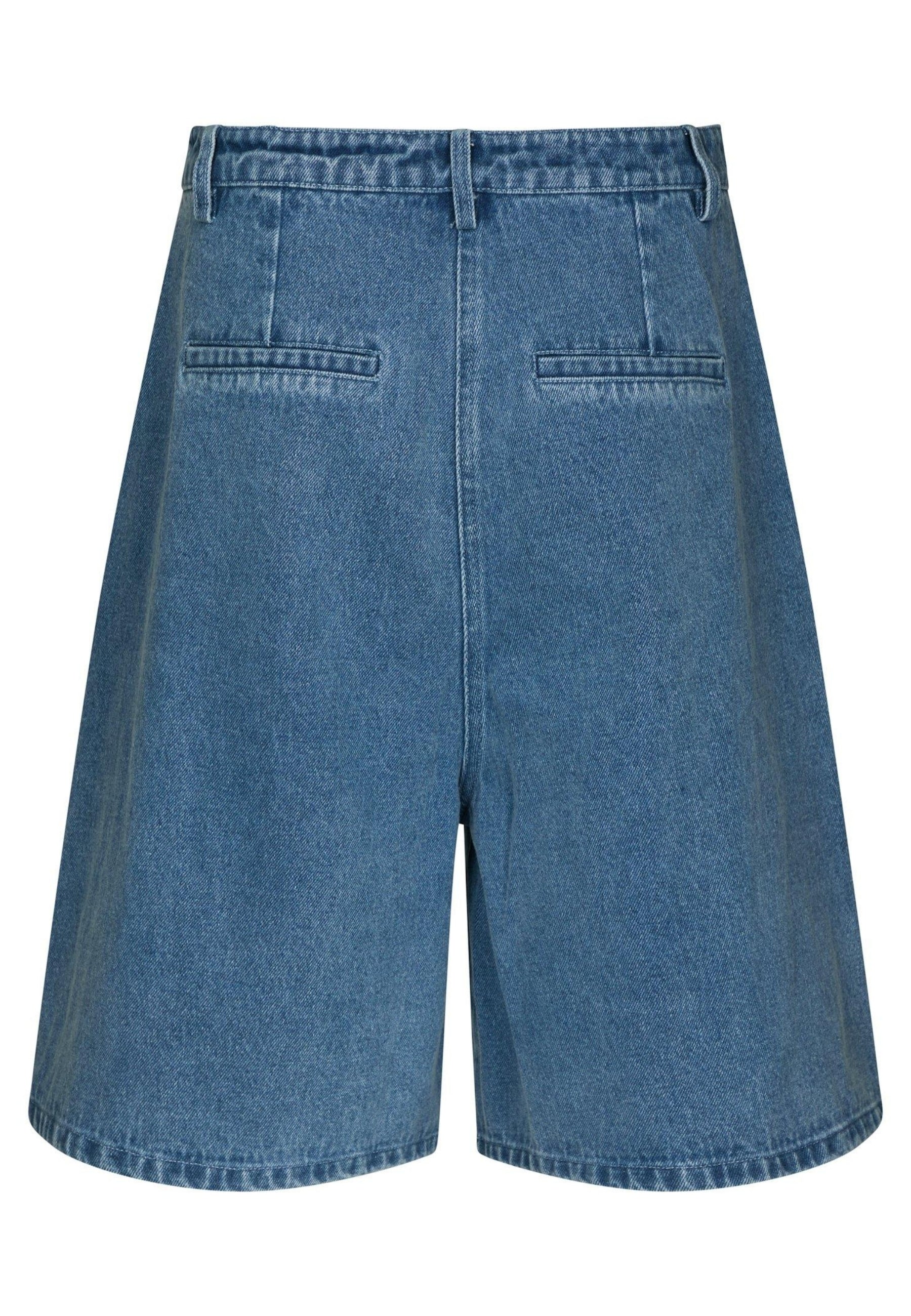 168984 Rosel Denim Shorts_Blue_Packshot_1