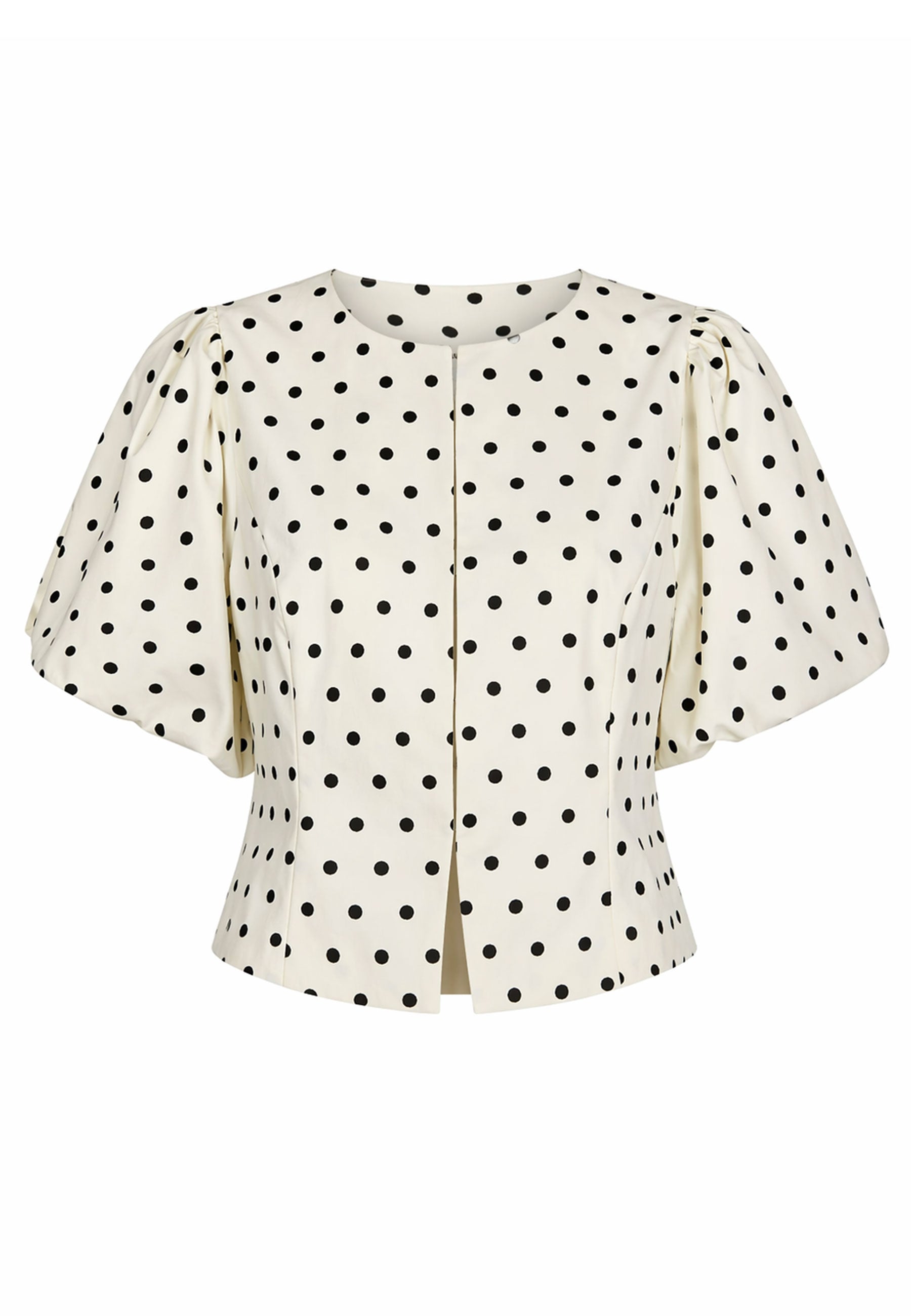 169676 Panela Dot Blouse_White_Packshot_0