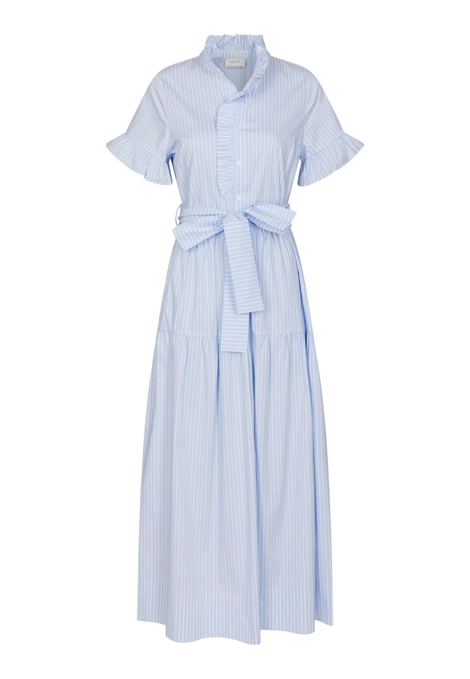 168230 Nellie Soft Stripe Dress_Light Blue_Packshot_0