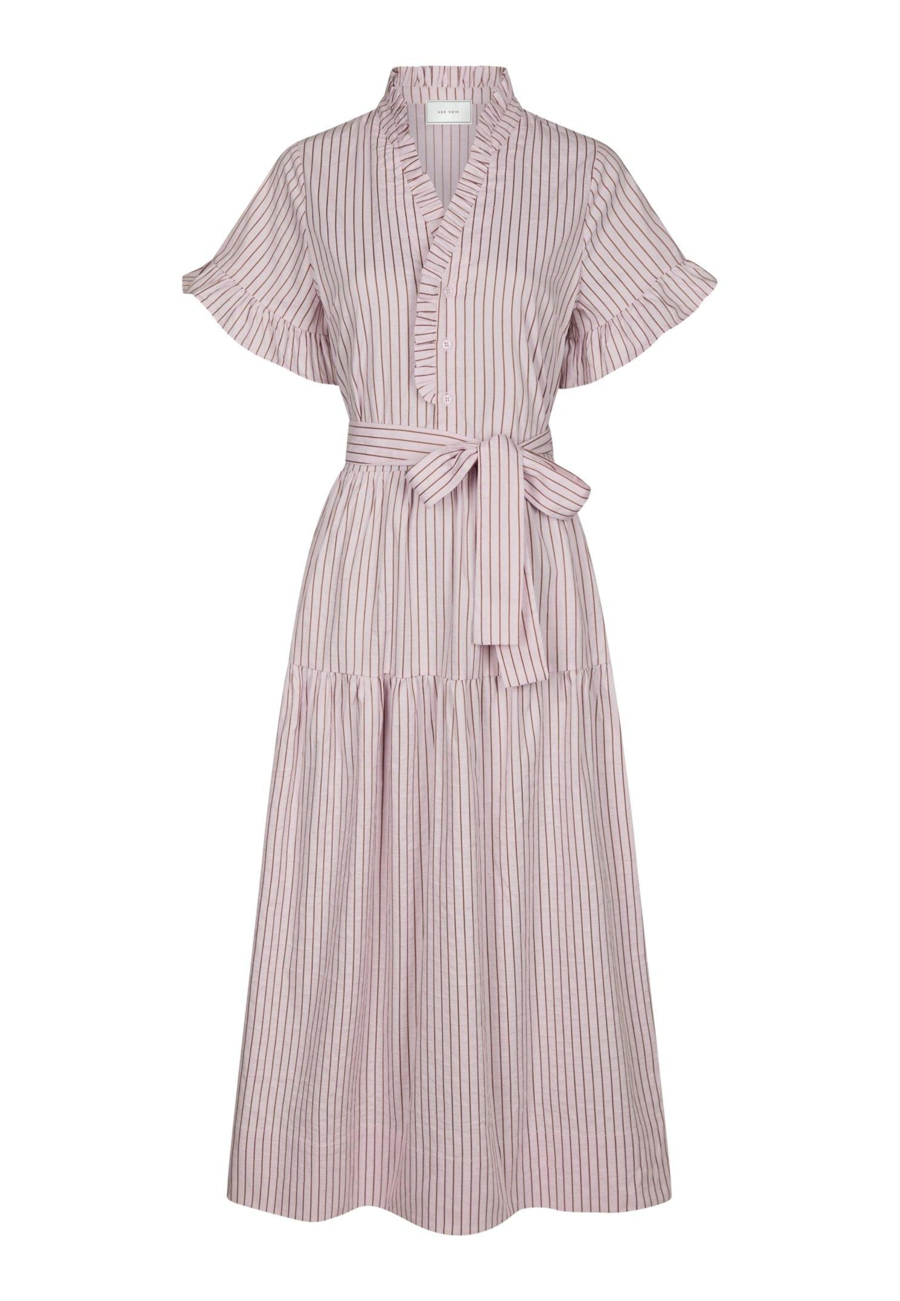 169739 Nessie Structure Stripe Dress_Light Pink_Packshot_0