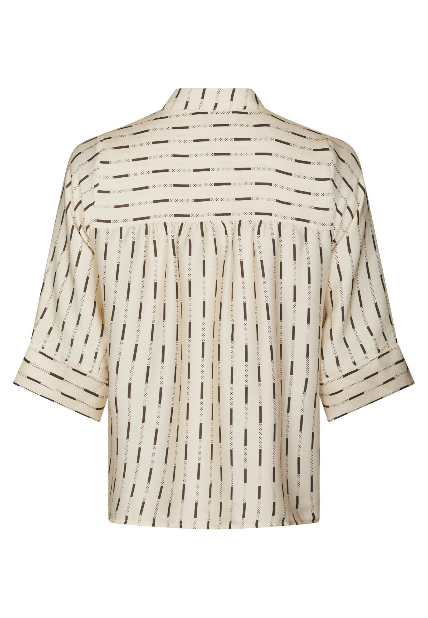 169302 Camile Print Blouse_Creme_Packshot_1