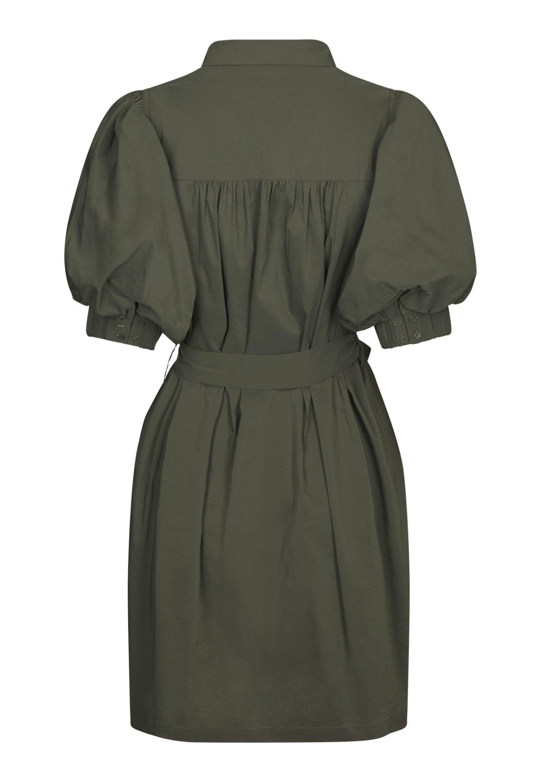 168620 Serene Poplin Dress_Army_Packshot_4