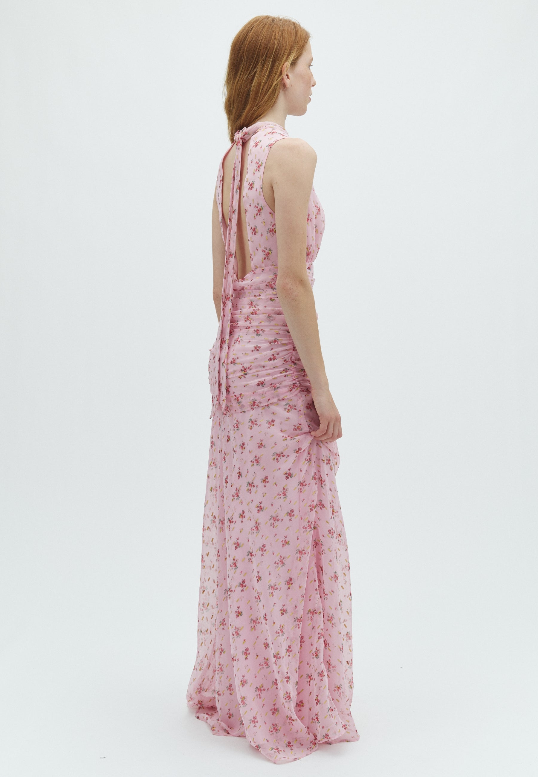 170268 Lori Print Dress_Rose_Model_2