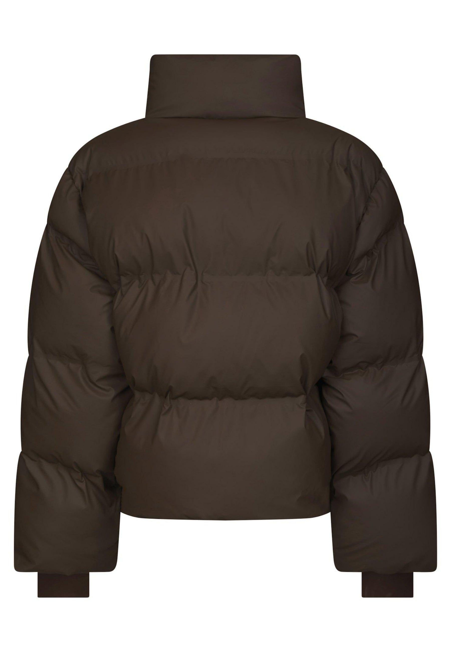 168508 Rhea C Puffer Jacket_Dark Brown_Packshot_1