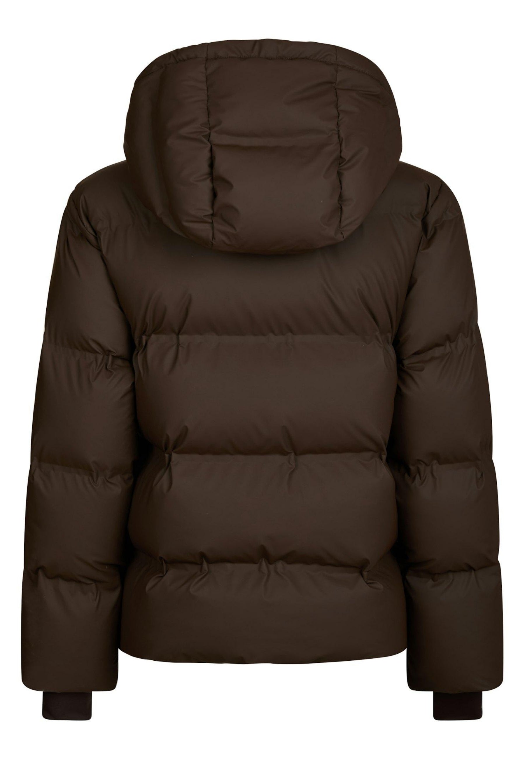 158082 Fox C Puffer Jacket_Dark Brown_Packshot_1