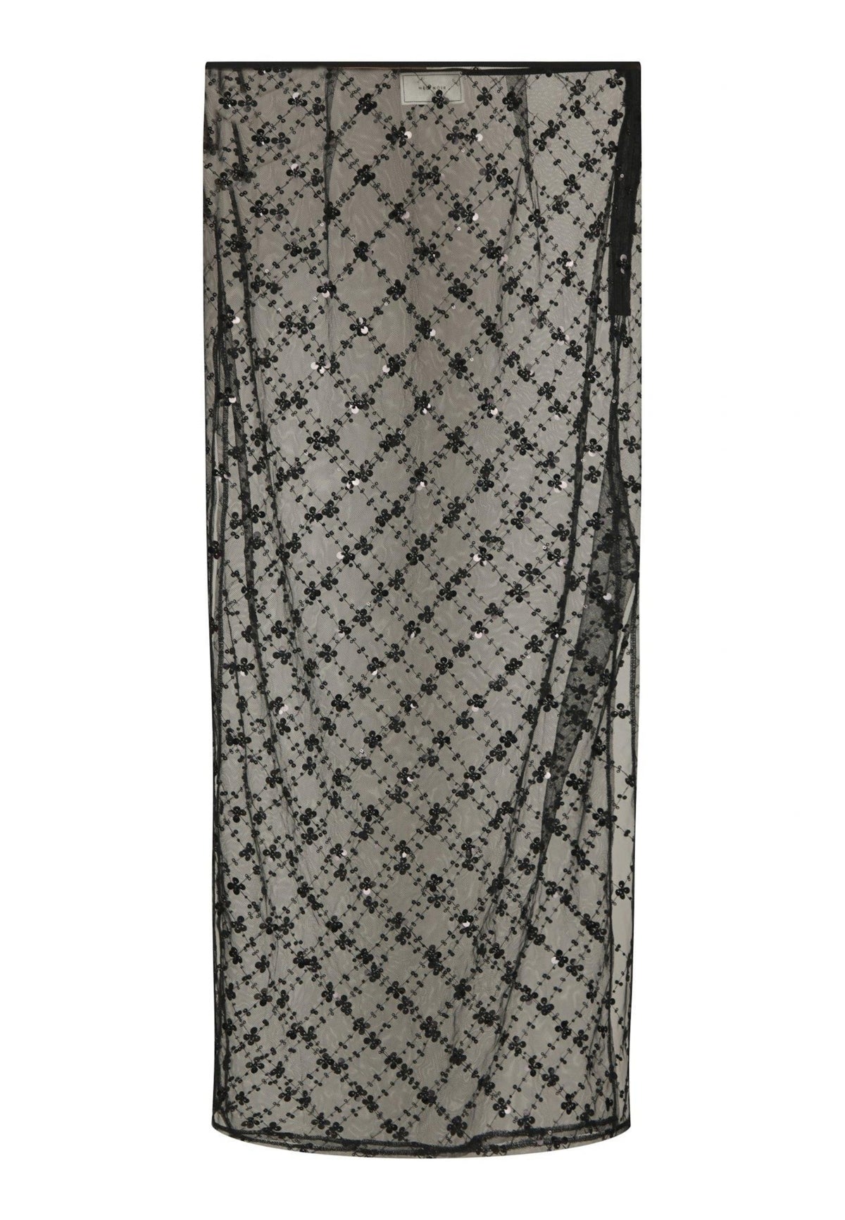 171049 Vianey Mesh Deco Skirt_Black_Packshot_0