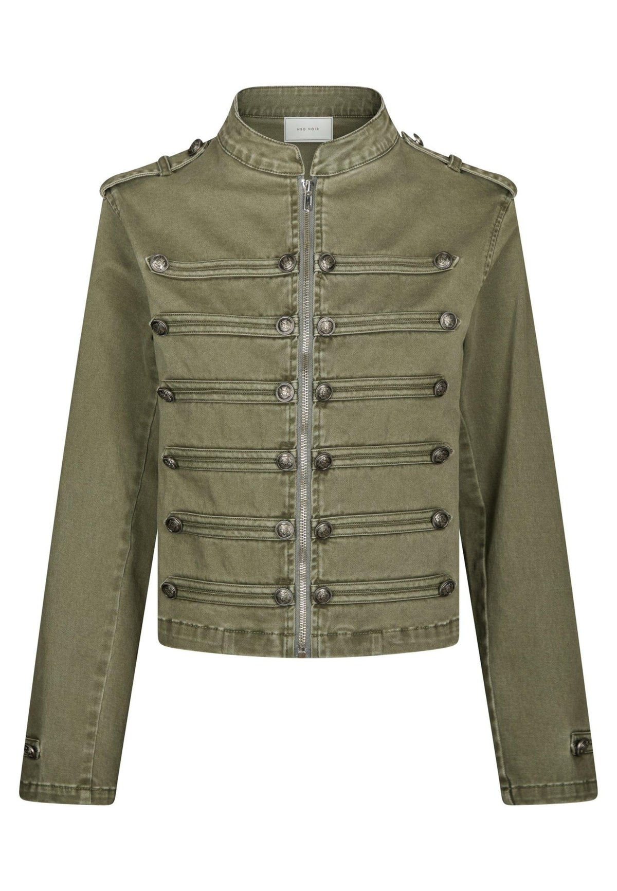 169610 Sivena Denim Jacket_Army_Packshot_0