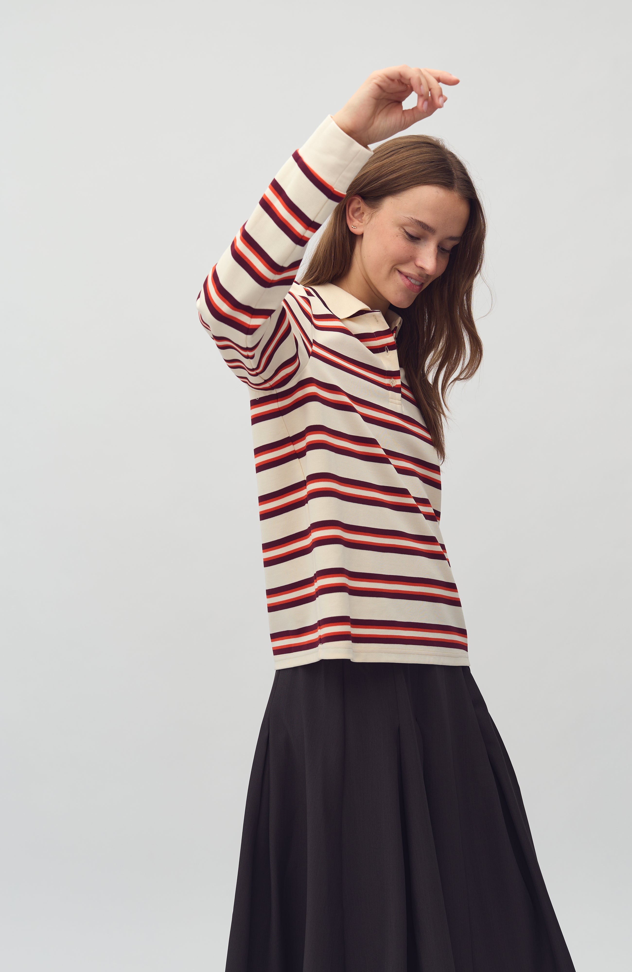 Polla-M_Spring Stripe_Model_