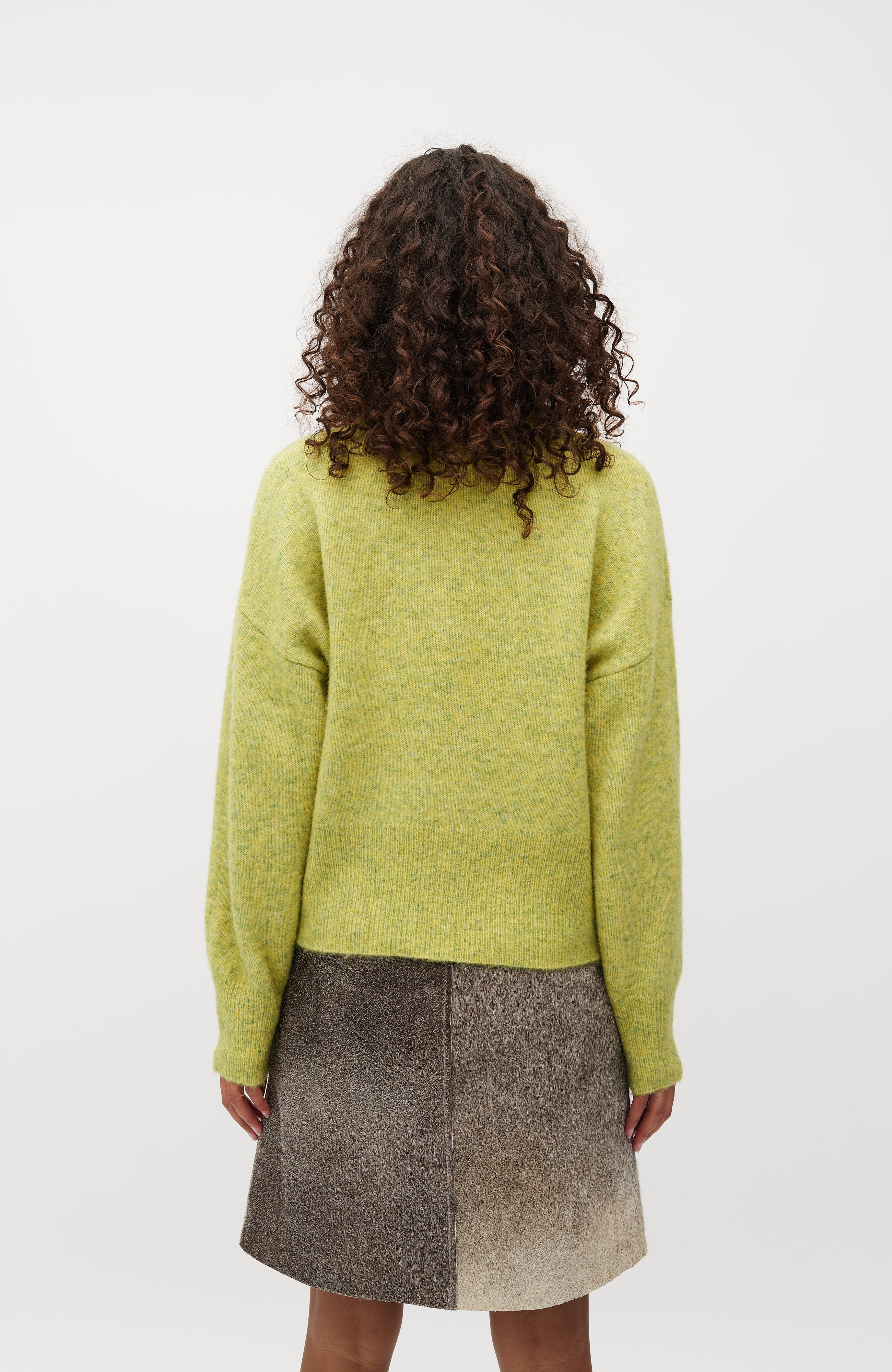 Sadi-M_Sunny Lime Melange_Model_2