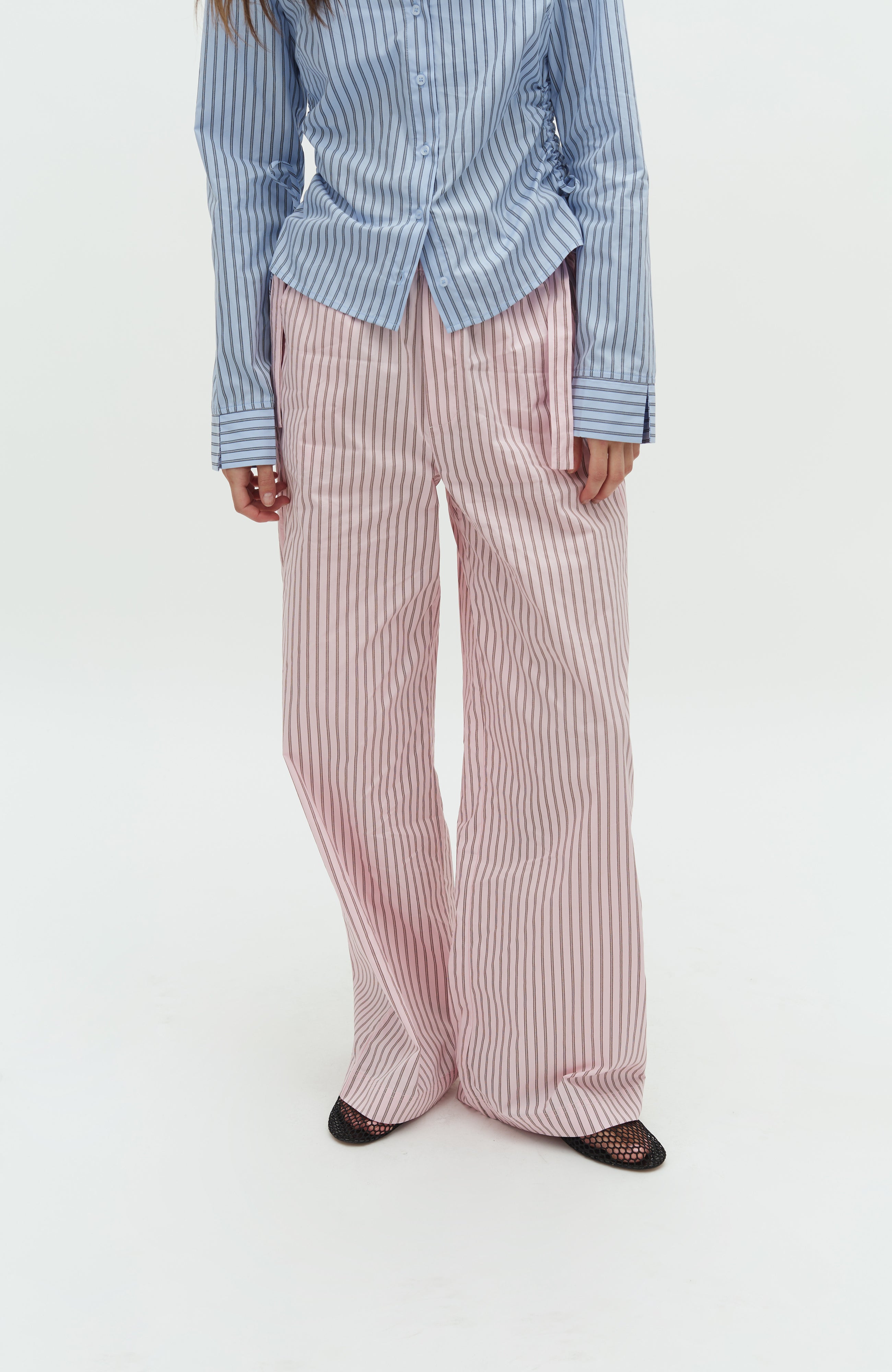 Irna-M_Light Pink Stripe_Model_4