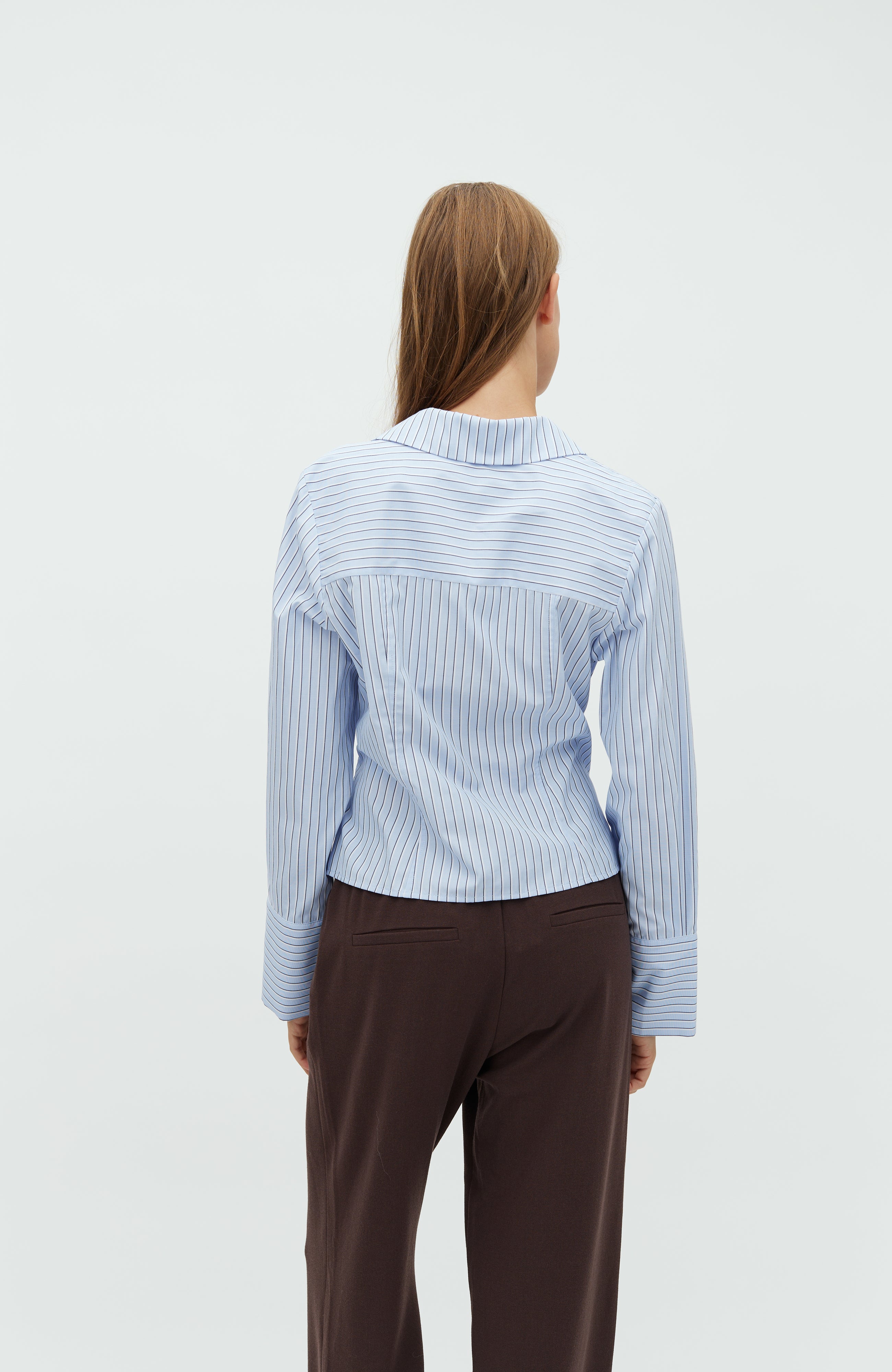 Gerri-M_Blue Navy Stripe_Model_2