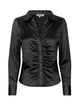 157630 Rosie Satin Shirt_Black_Packshot_0