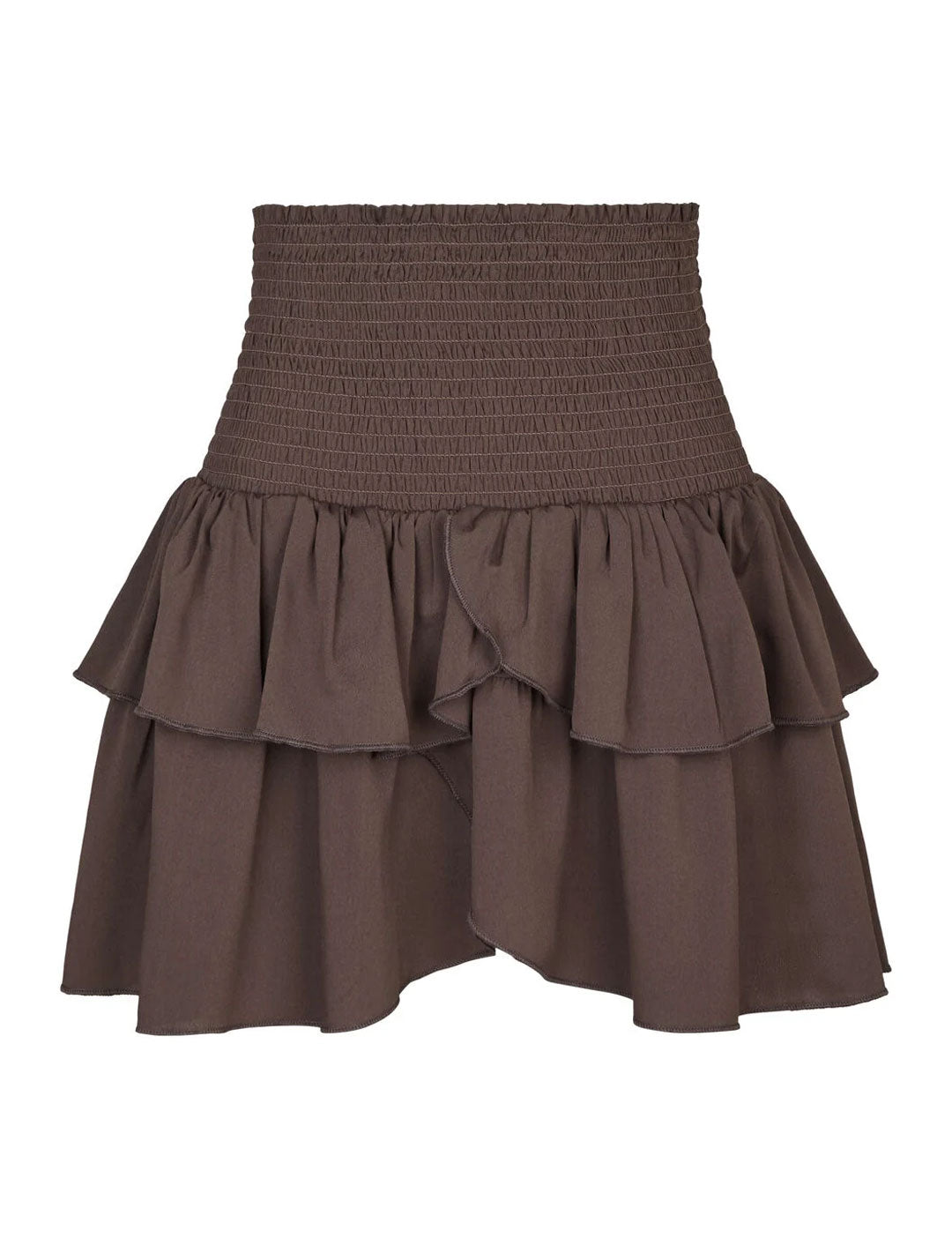 158315 Carin R Skirt_Dark brown_Packshot_0