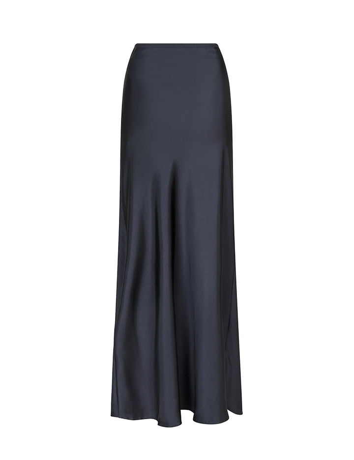 159588 Vicky Heavy Sateen Skirt_Steel Grey_Packshot_1