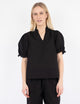 160264 Odesa Linen Blouse_Black_Model_0