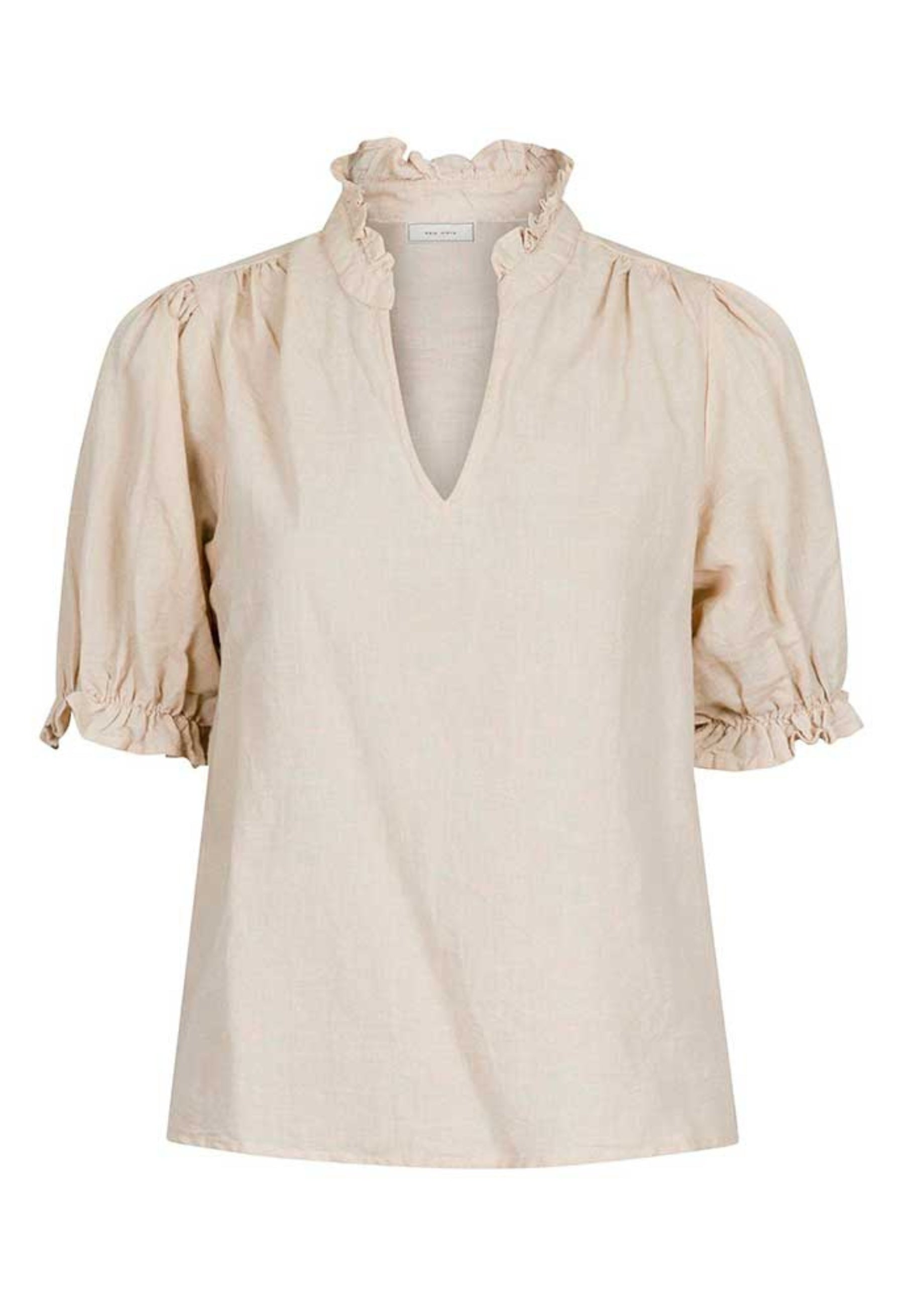 160264 Odesa Linen Blouse_SAND_Packshot_0