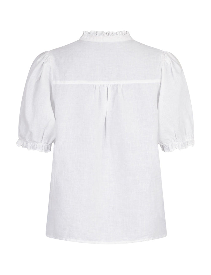 160264 Odesa Linen Blouse_White_Packshot_1
