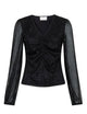 161593 Ralph Glitz Blouse_Black_Packshot_0