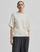 58494 Wanda Knit O-Neck_Dark Chalk_Model_0