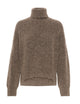 10909333 AlphaGZ rollneck NOOS_Dark sand melange_Packshot_0