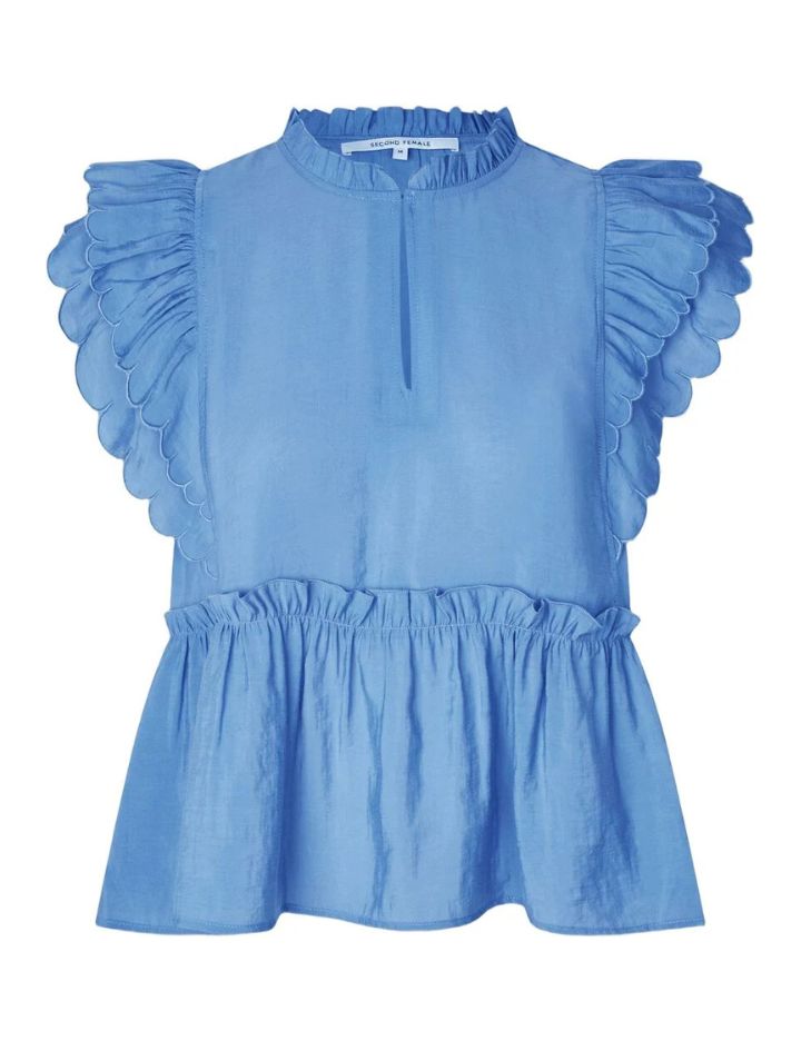 59767 Terra Frill Top_Cornflower Blue_Packshot_0