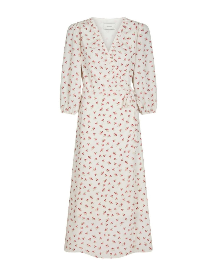 165409 Malinga Simple Flower Dress_Red_Packshot_0