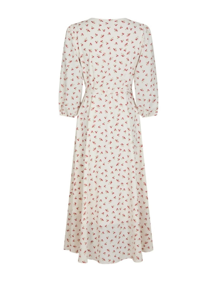 165409 Malinga Simple Flower Dress_Red_Packshot_1